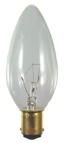 Scharnberger Kerzenlampe 60W BA15d klar